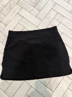 Black Women's Athletic Skort - Classic Black
